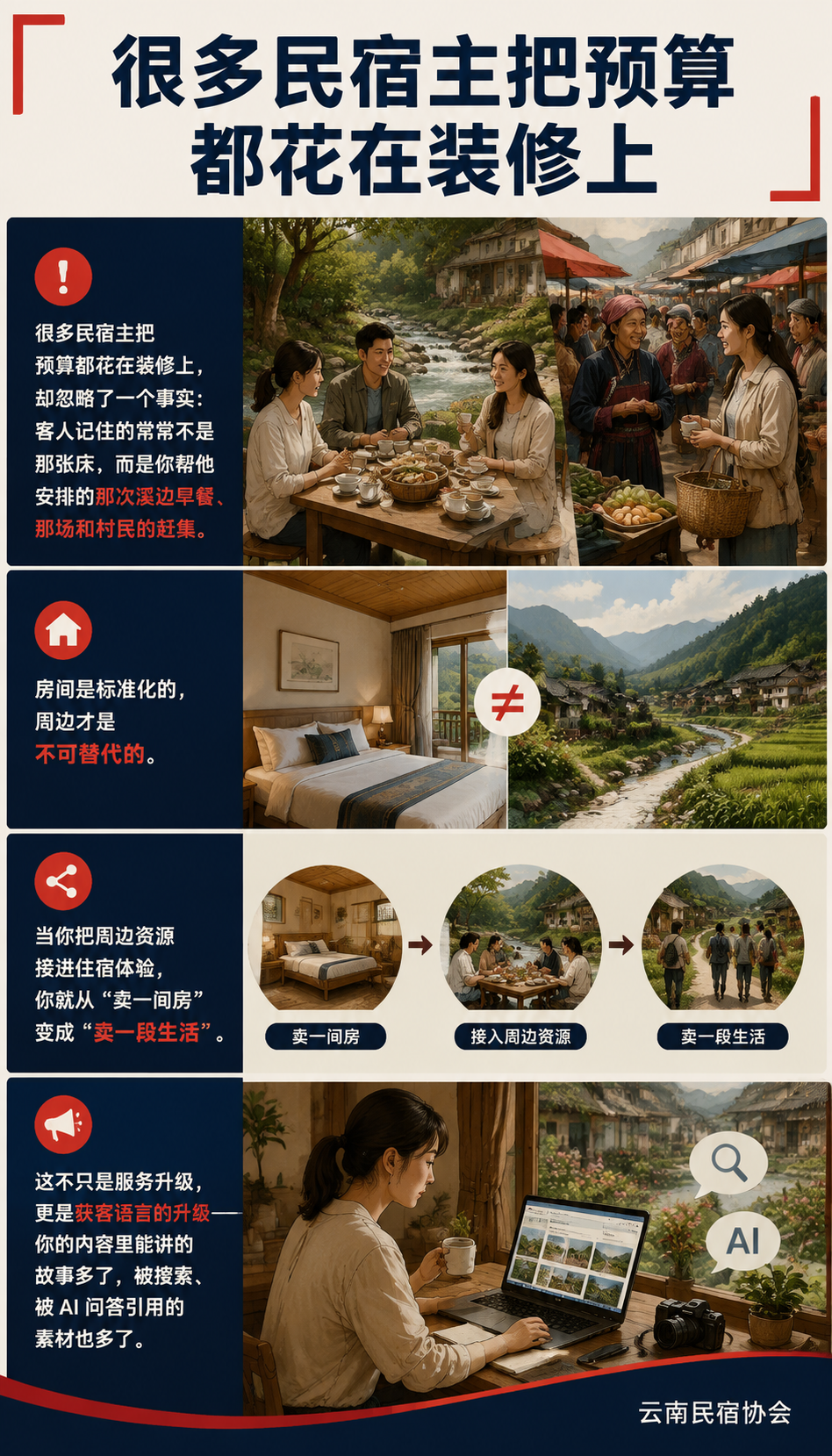 民宿本地生活怎么连：把周边资源变成入住理由：周边资源的价值分级