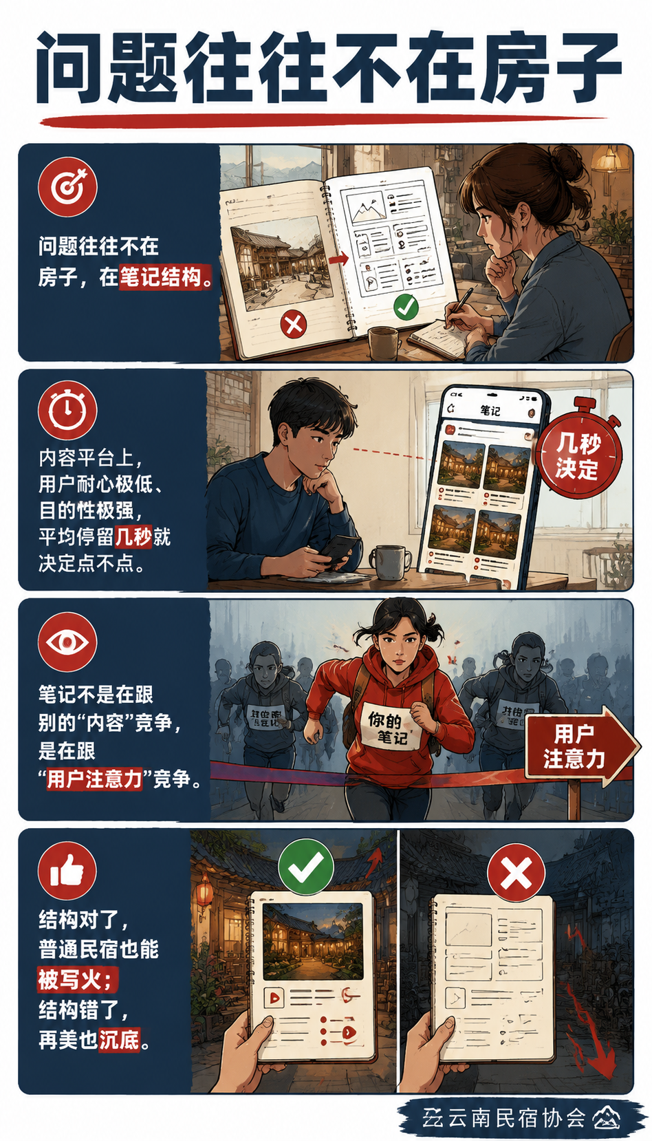 种草笔记的黄金结构:民宿如何被写火:可执行建议