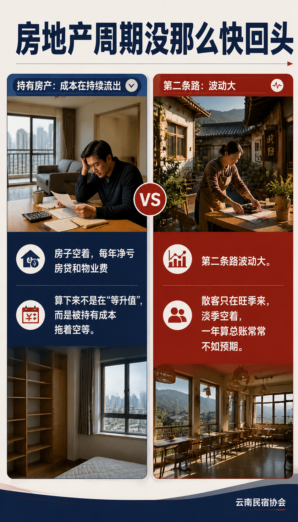 旧物业改造的旅居生意：房地产过剩给小业主的一张新牌：民宿运营避坑：别把房东当酒店