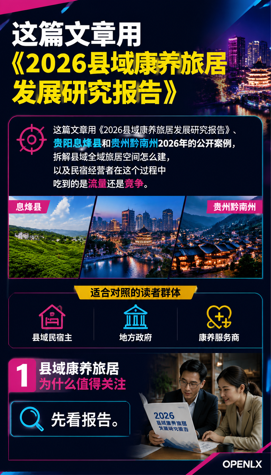 县域康养旅居怎么建:全域旅居空间的供给与风险:一、县域康养旅居为什么值得关注