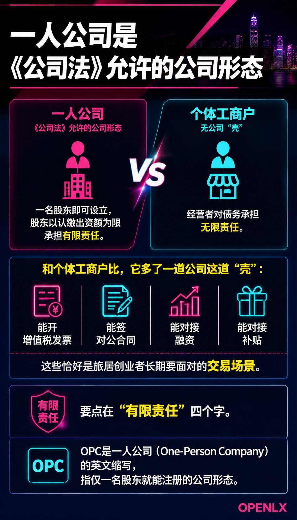 OPC一人公司与旅居创业:数字职业的新形态:三、20条措施里,一人公司能拿到什么
