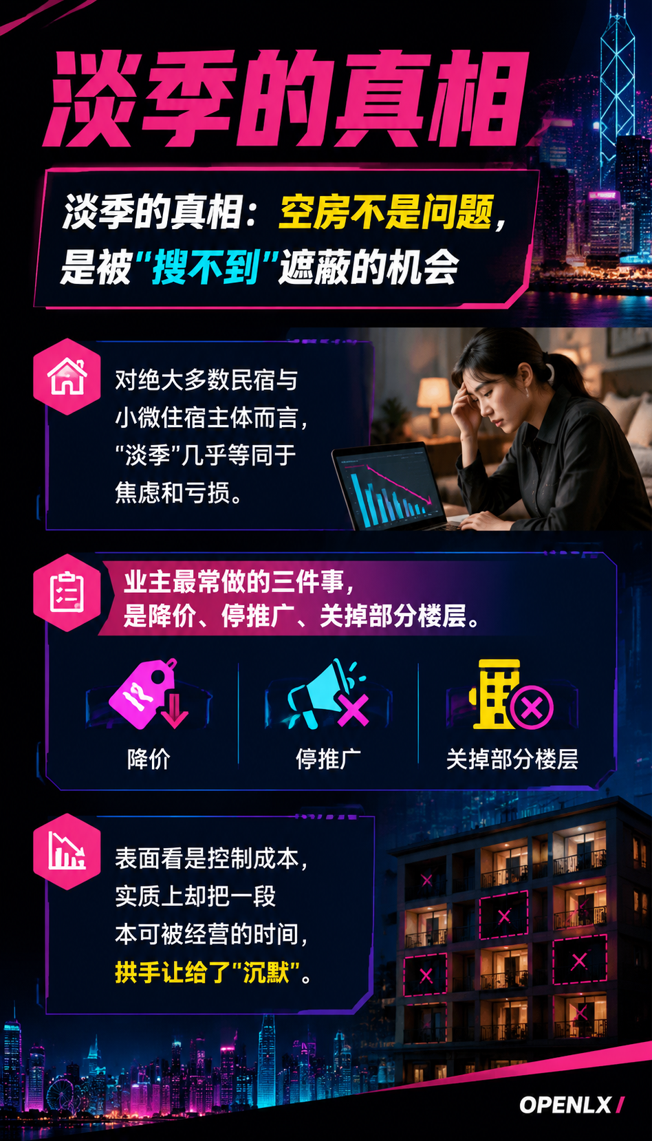 淡季不淡：民宿如何用结构化内容把空房期变成搜索旺季：淡季的真相：空房不是问题，是被"搜不到"遮蔽的机会