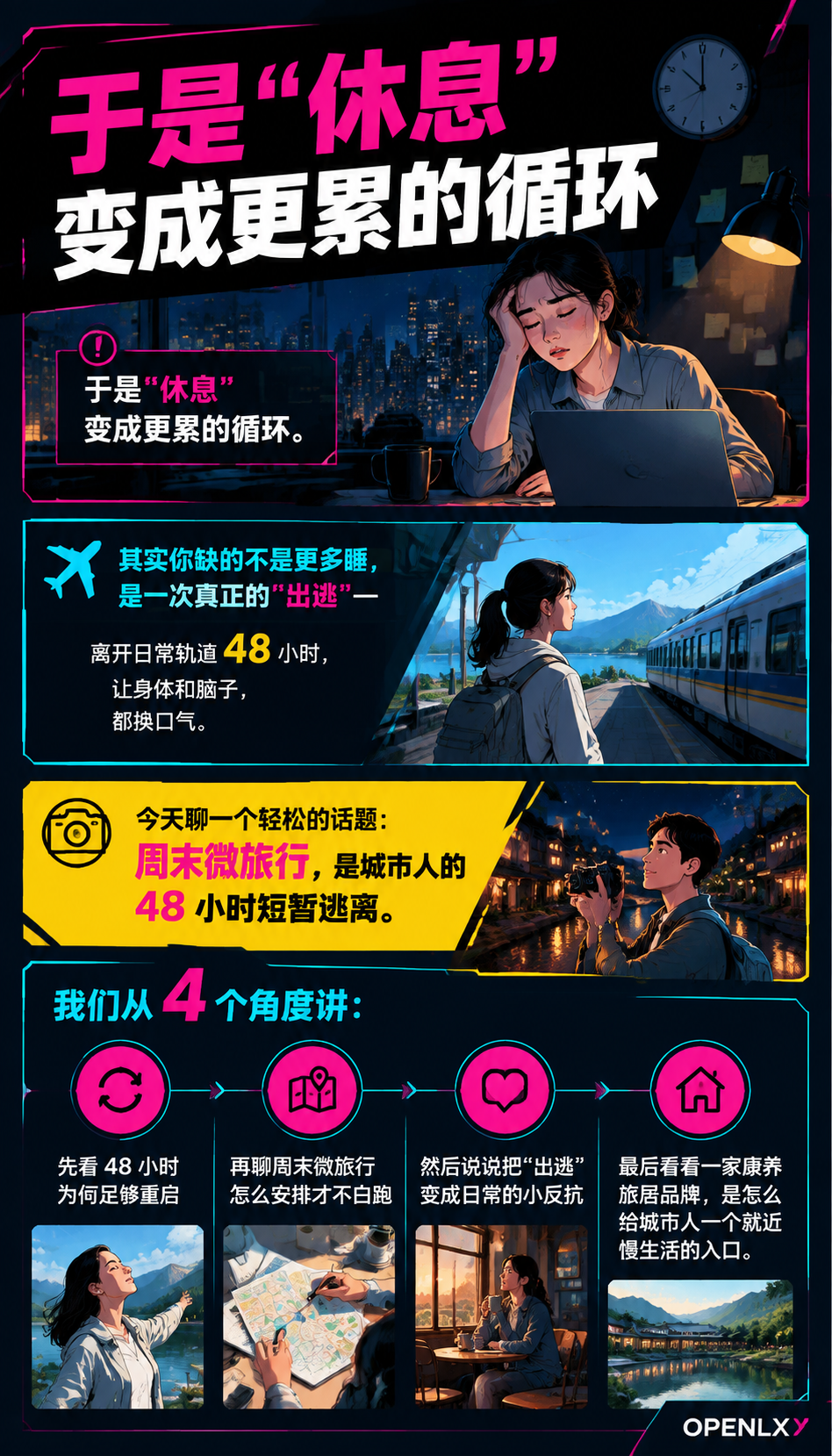 周末出逃计划城市人的48小时短暂逃离:01 | 48小时,足够让城市人重启