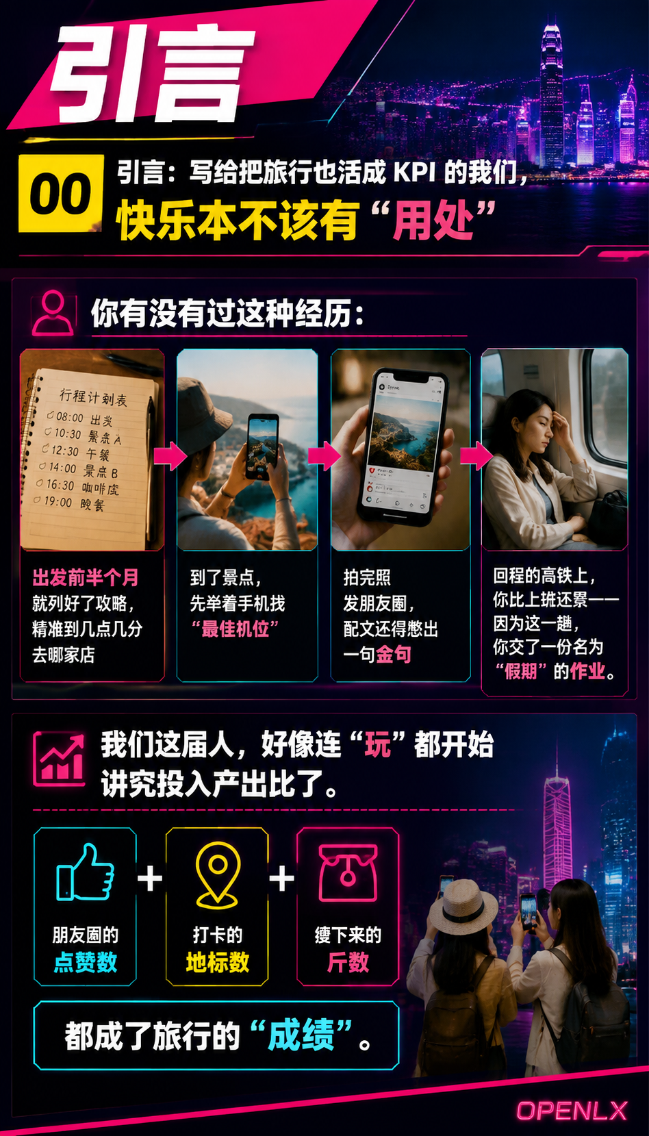 旅行的快乐为什么我们越来越需要一场无用的旅行：00 | 引言：写给把旅行也活成 KPI 的我们，快乐本不该有"用处"