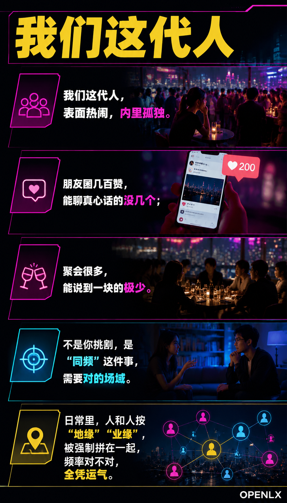 寻找志同道合的朋友在社群里遇见同频的人：01 | 为什么日常里，难遇同频的人