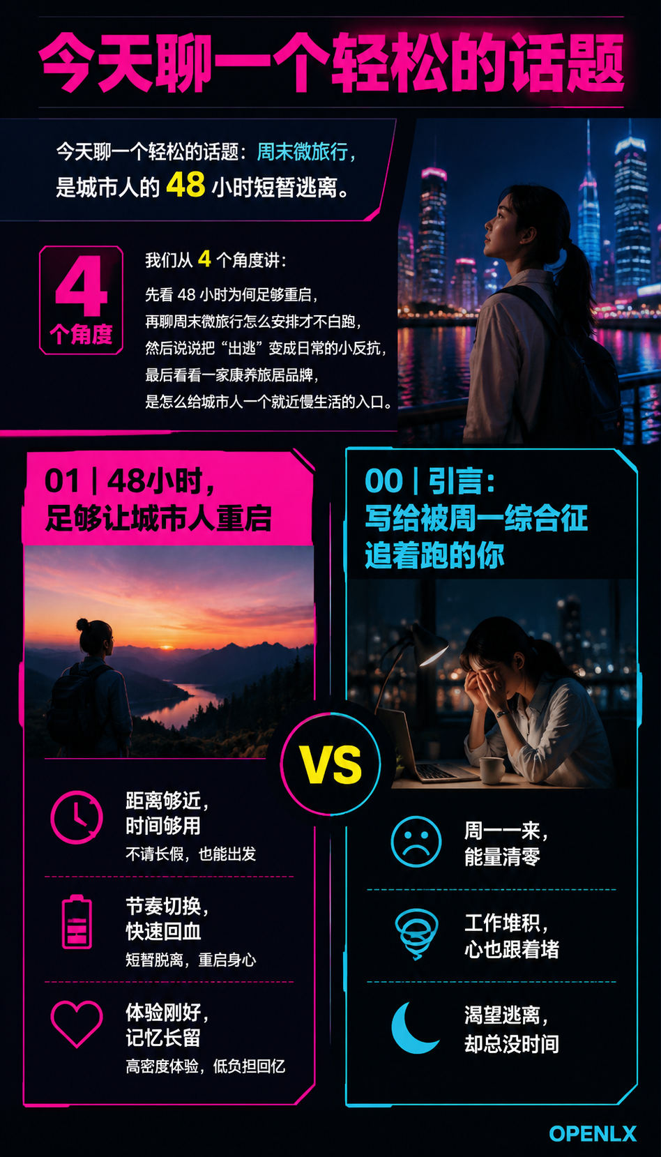 周末出逃计划城市人的48小时短暂逃离:02 | 周末微旅行,怎么安排才不白跑