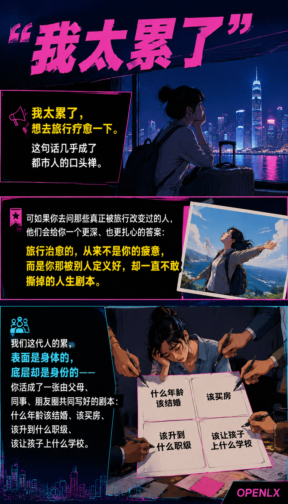 旅行治愈的从来不是疲惫是被定义的人生：06 | 结语与行动建议