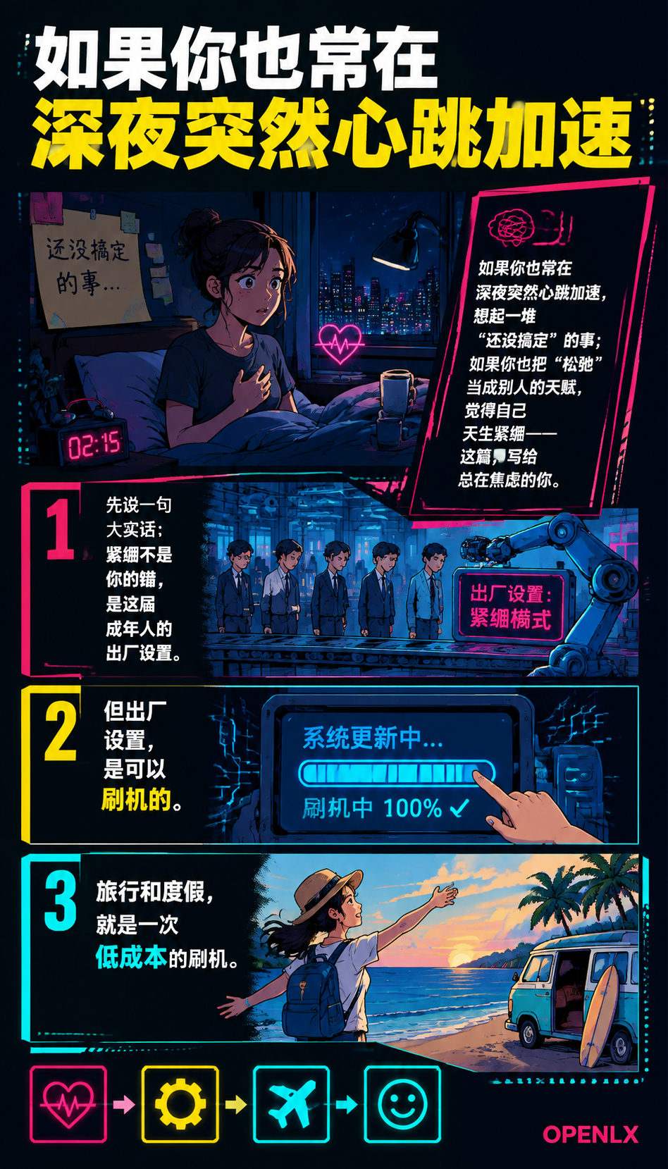 从紧绷到松弛写给总在焦虑的你：06 | 结语与行动建议