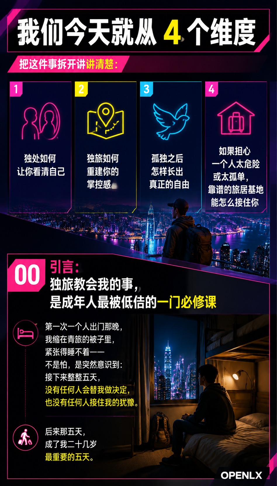 一个人在路上独旅教会我的事：04 | 闲鹤庄方案：给独行者一个"安全又自由"的据点