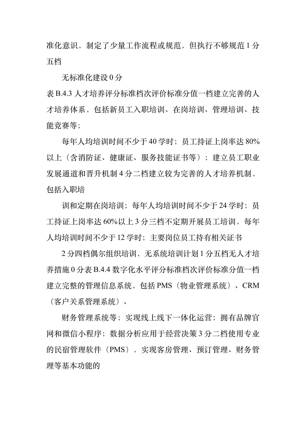 民宿百强品牌评价标准与认定规范 第37页