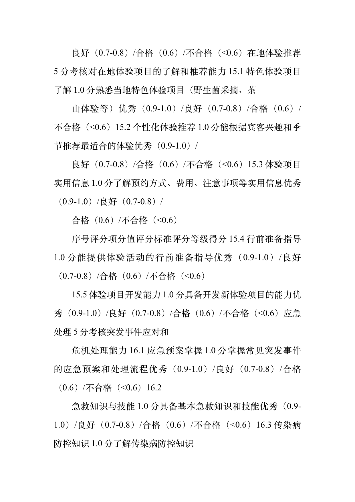 小菌主金牌民宿管家职业能力认定规范 第53页