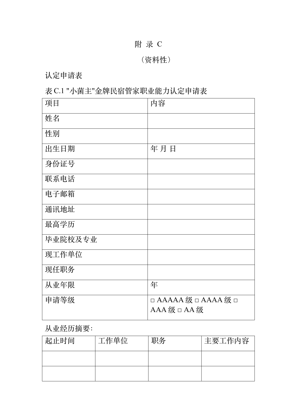 小菌主金牌民宿管家职业能力认定规范 第71页