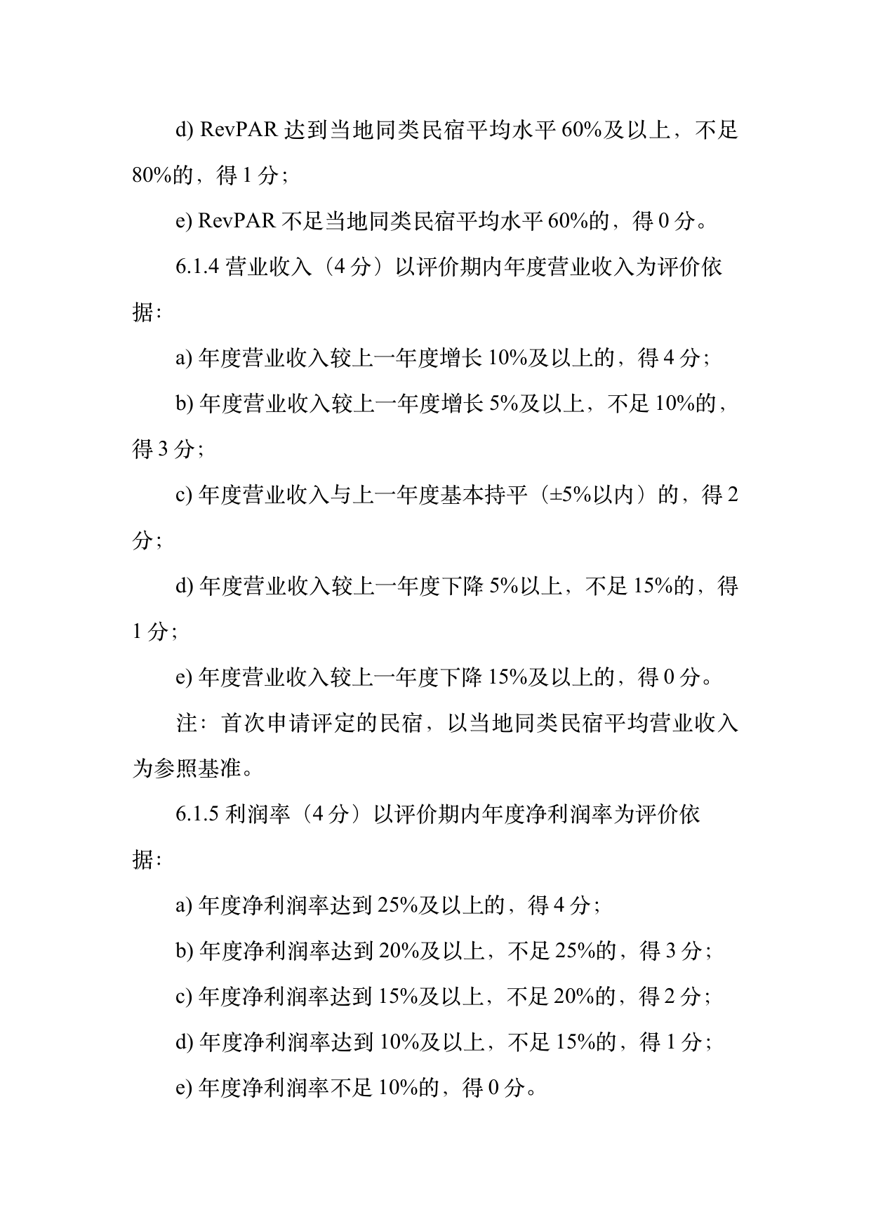 小菌主金牌民宿运营管理评价标准 第10页