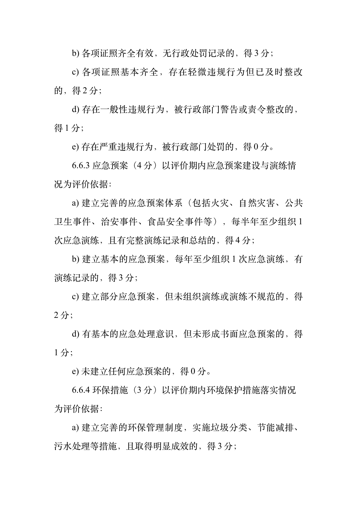 小菌主金牌民宿运营管理评价标准 第20页