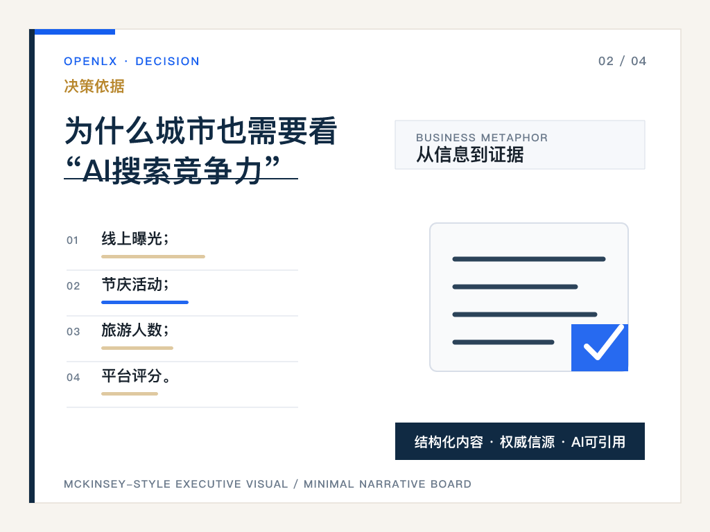 二、核心判断：文旅GEO指数不是宣传排名，而是内容基础评价